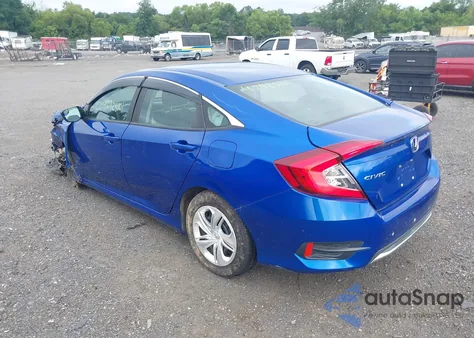 2019 Honda Civic Lx z USA, uszkodzony, nr VIN 2HGFC2F65KH587496